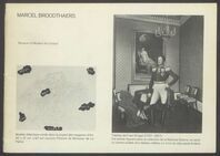 Marcel Broodthaers. No photographs allowed