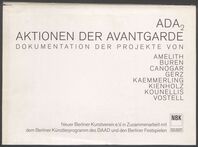 ADA 2. Aktionen der Avantgarde